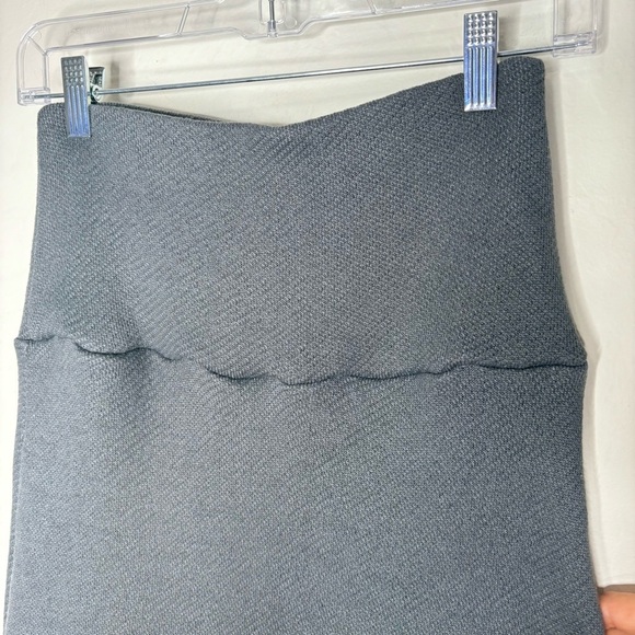 Free People Free-est Miley Set Gray Lounge Sweater Top & Skirt Outfit Size XS - Picture 10 of 13